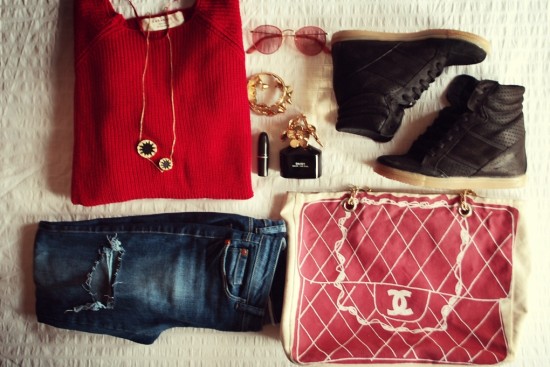 3 Ways To Wear A RED Sweater - The Fierce Diaries - Fashion & Travel ...